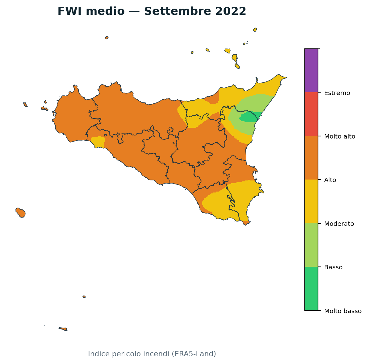FWI mensile Settembre 2022