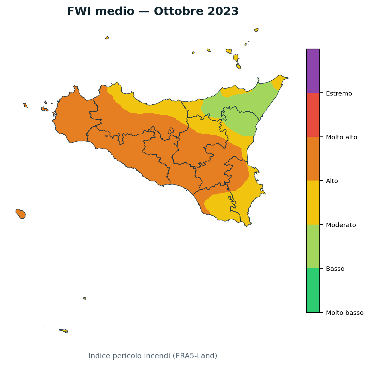FWI mensile Ottobre 2023