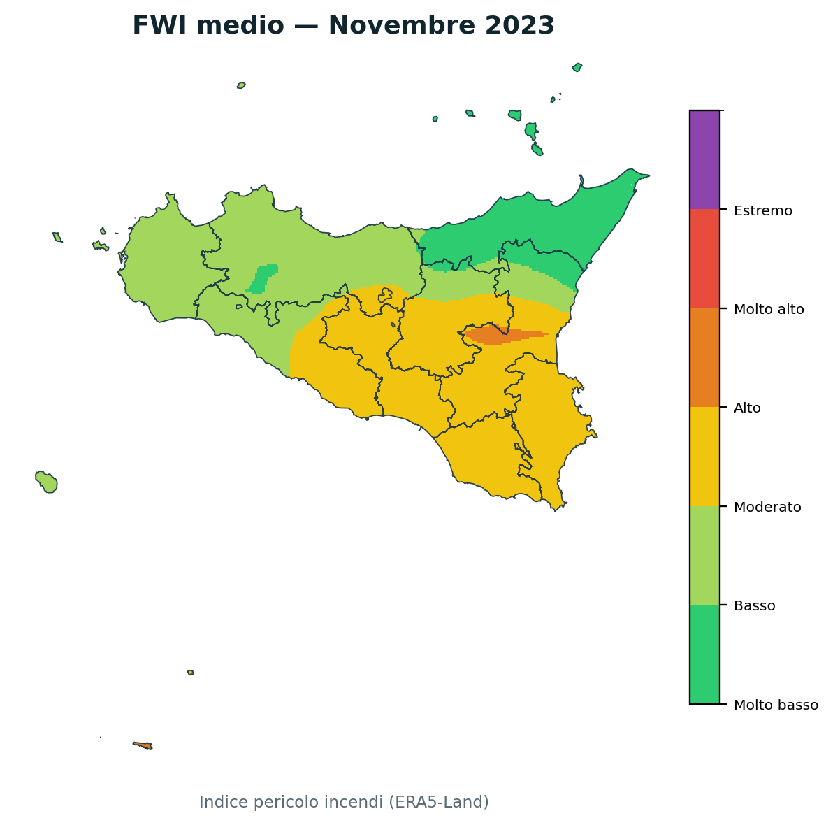 FWI mensile Novembre 2023