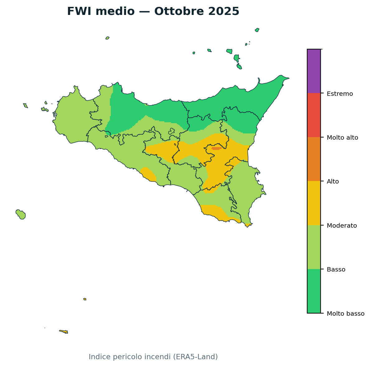 FWI mensile Ottobre 2025
