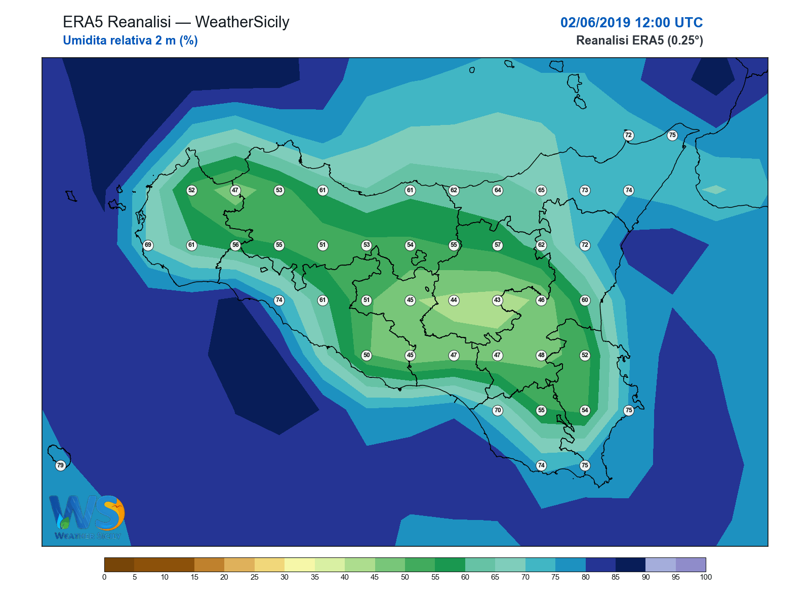Umidità relativa 2 m · 2019060212