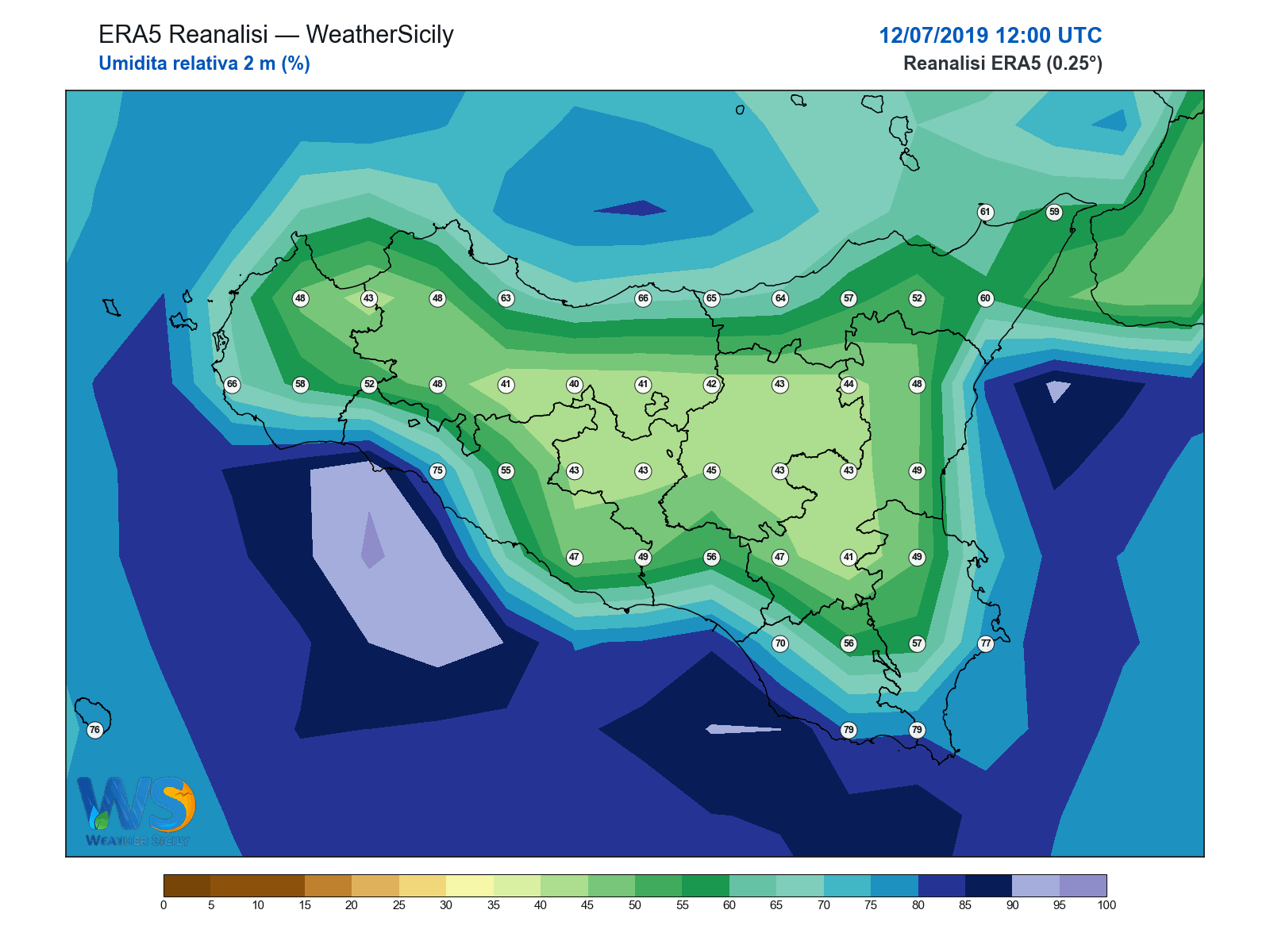 Umidità relativa 2 m · 2019071212