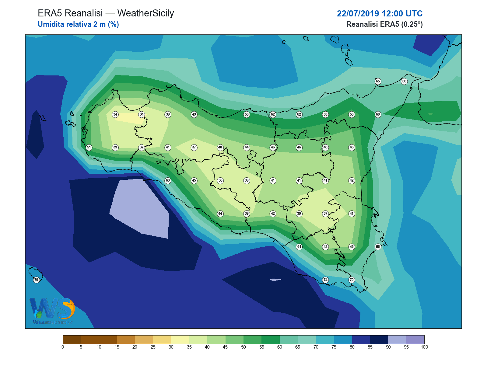 Umidità relativa 2 m · 2019072212