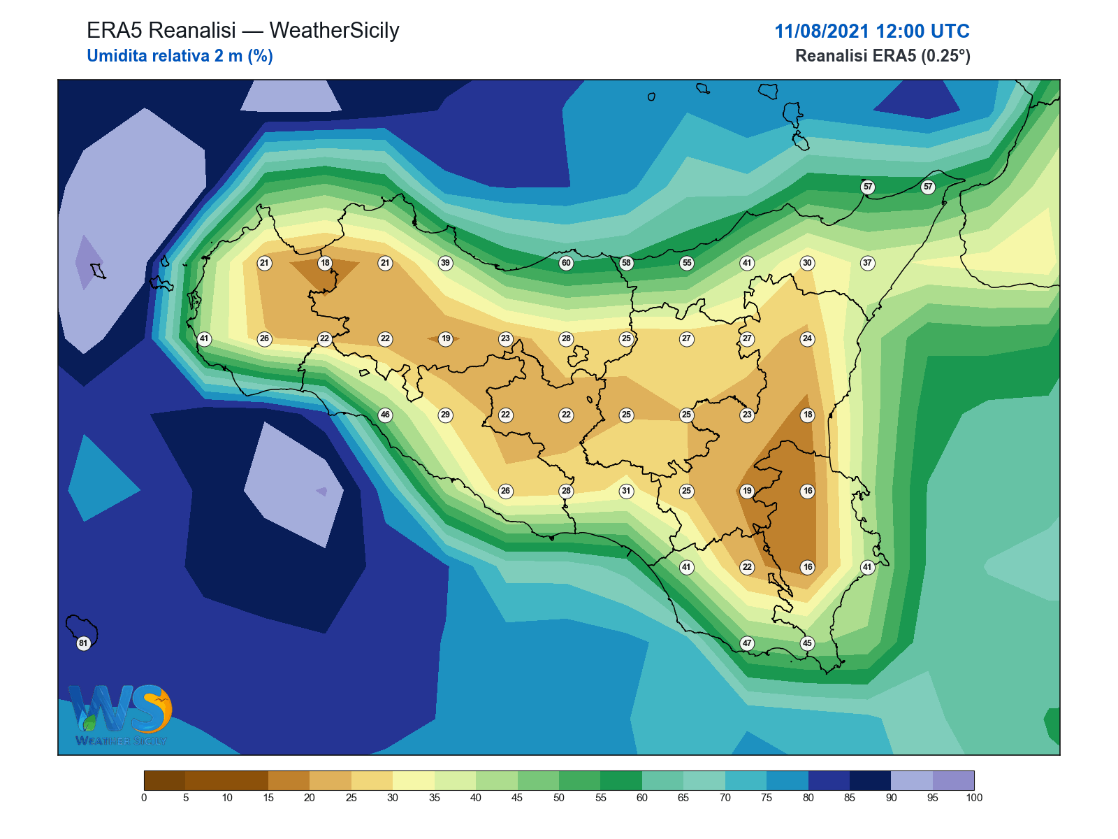 Umidità relativa 2 m · 2021081112