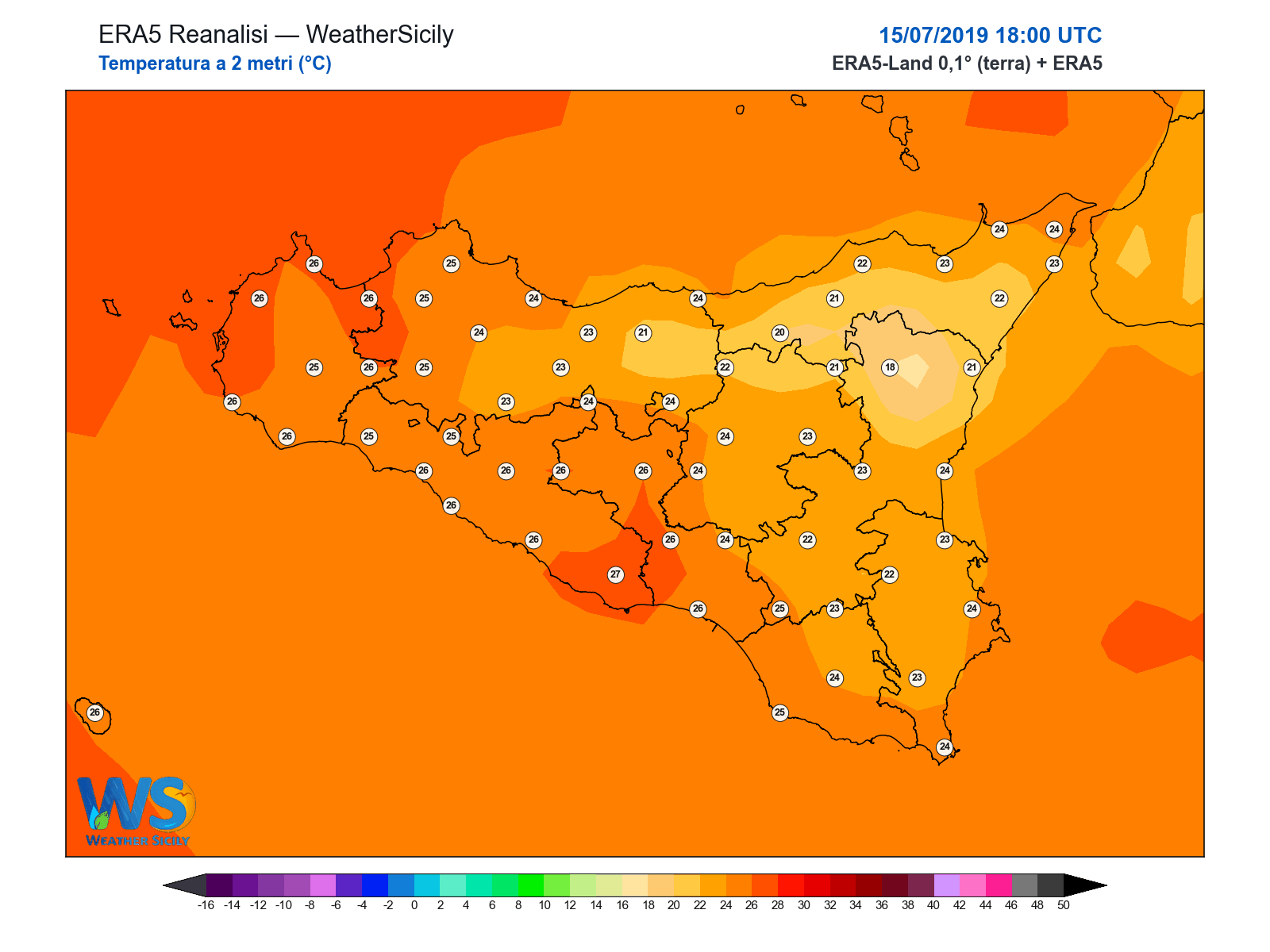 Temperatura a 2 metri · 2019071518