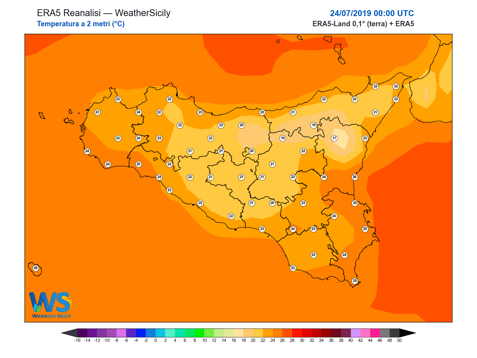 Temperatura a 2 metri · 2019072400