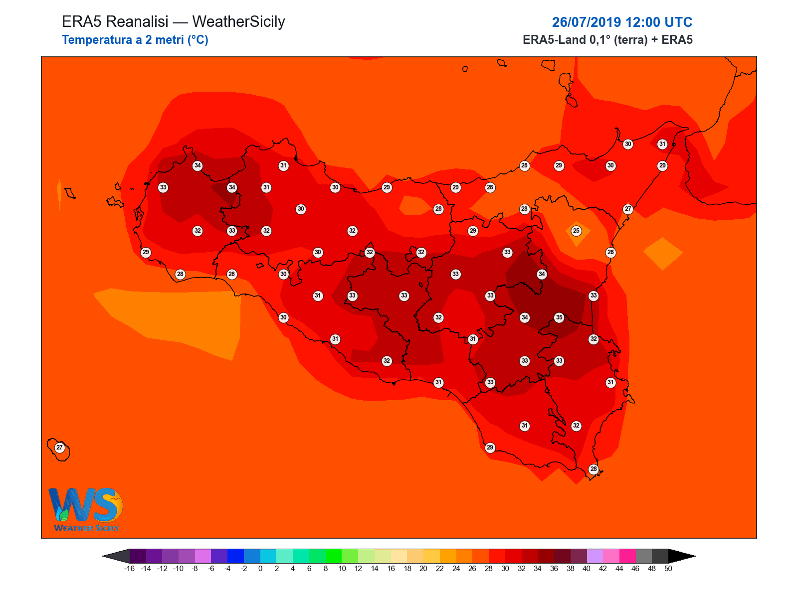 Temperatura a 2 metri · 2019072612