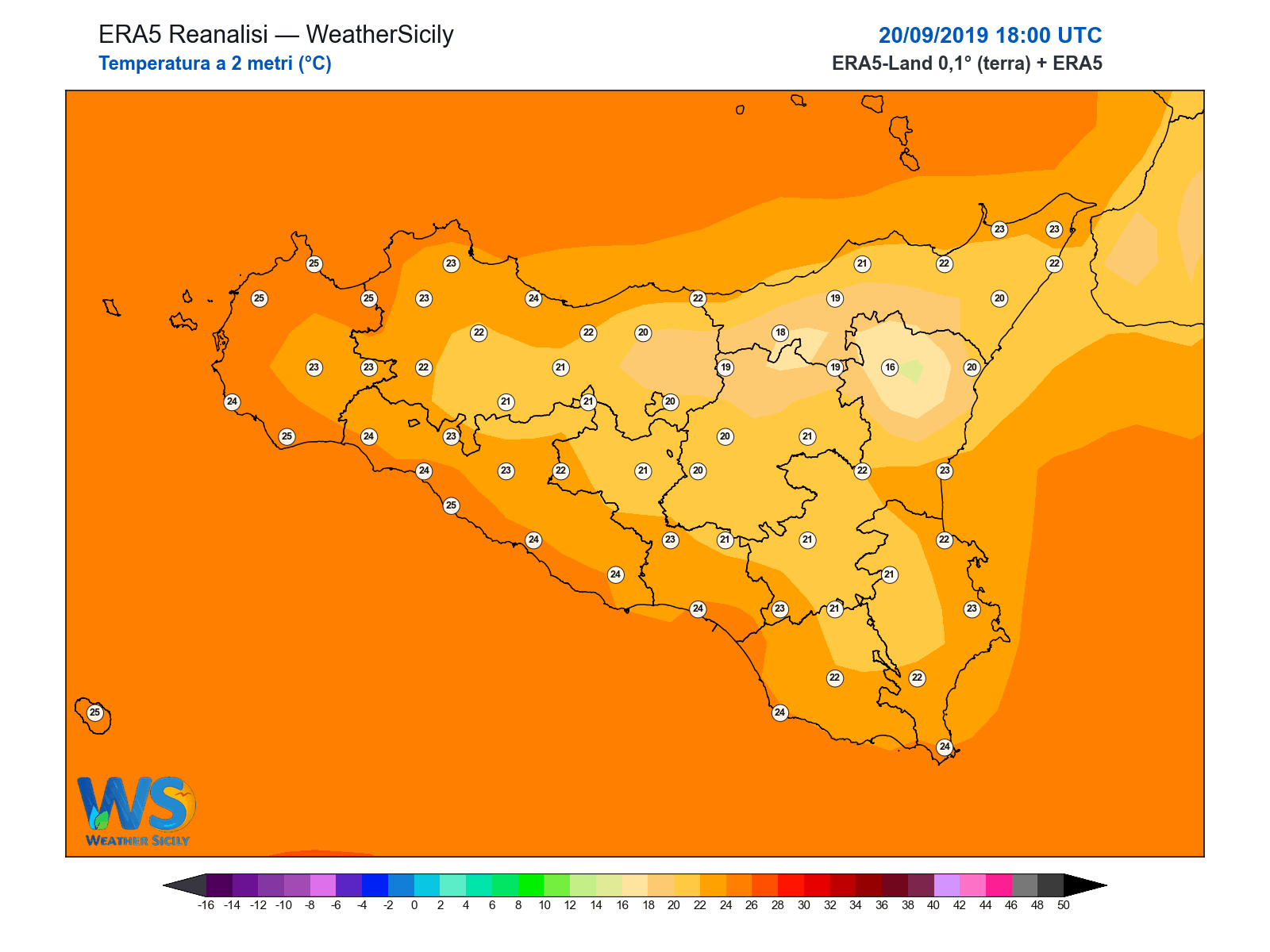 Temperatura a 2 metri · 2019092018