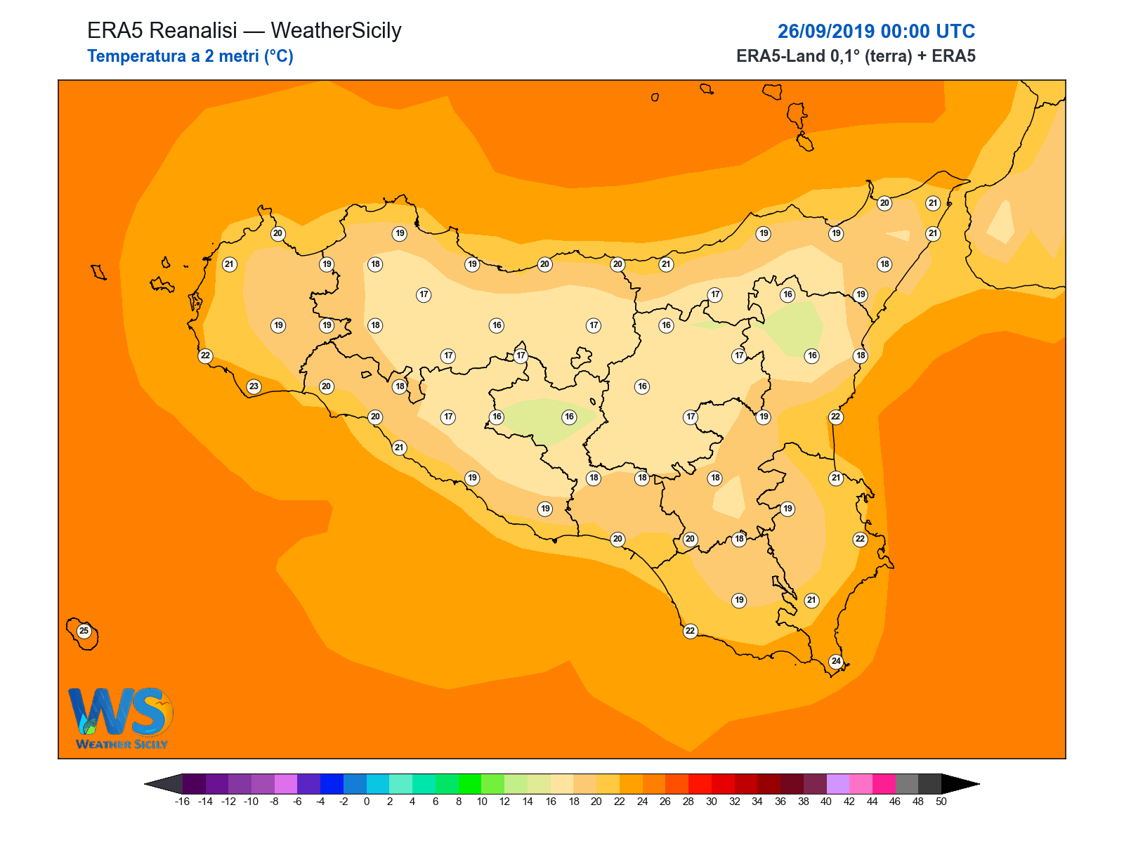 Temperatura a 2 metri · 2019092600