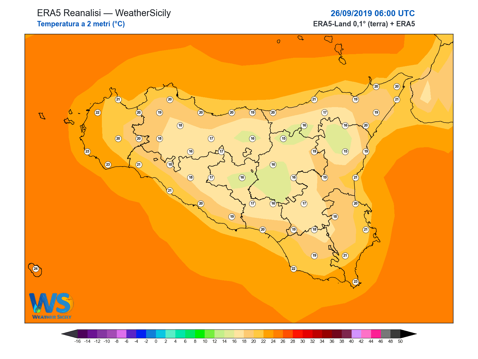 Temperatura a 2 metri · 2019092606