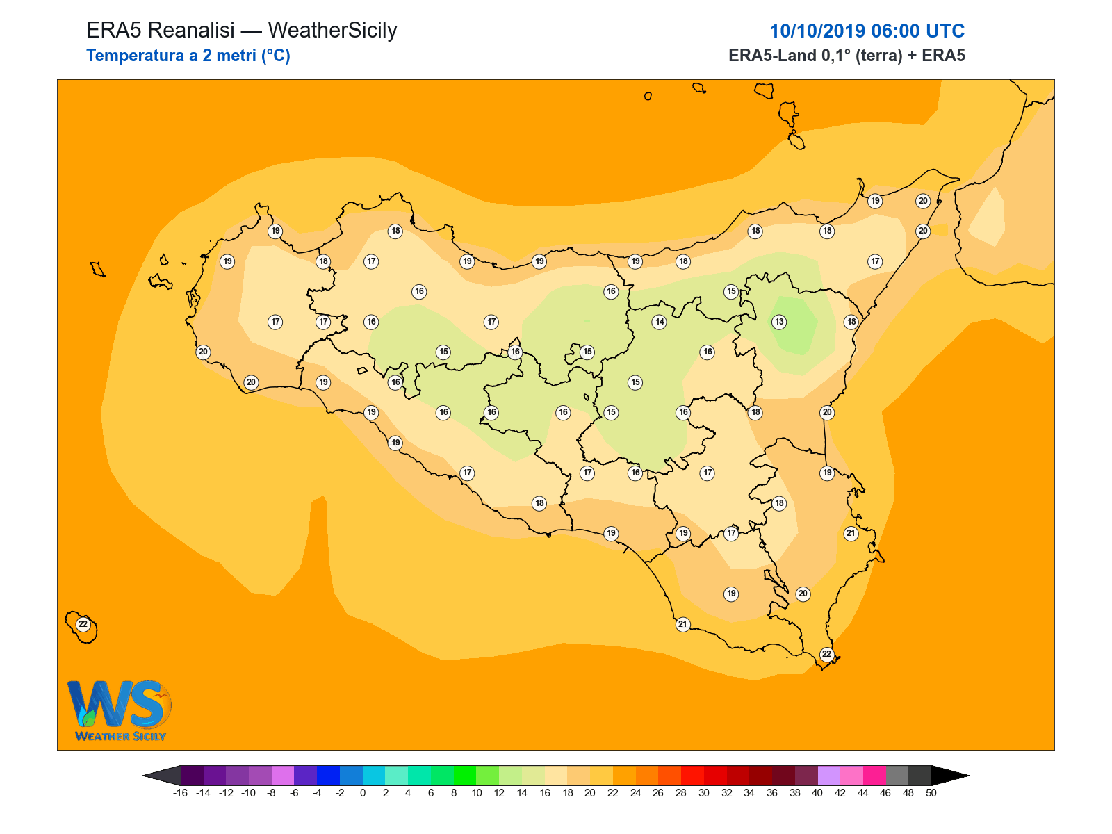 Temperatura a 2 metri · 2019101006