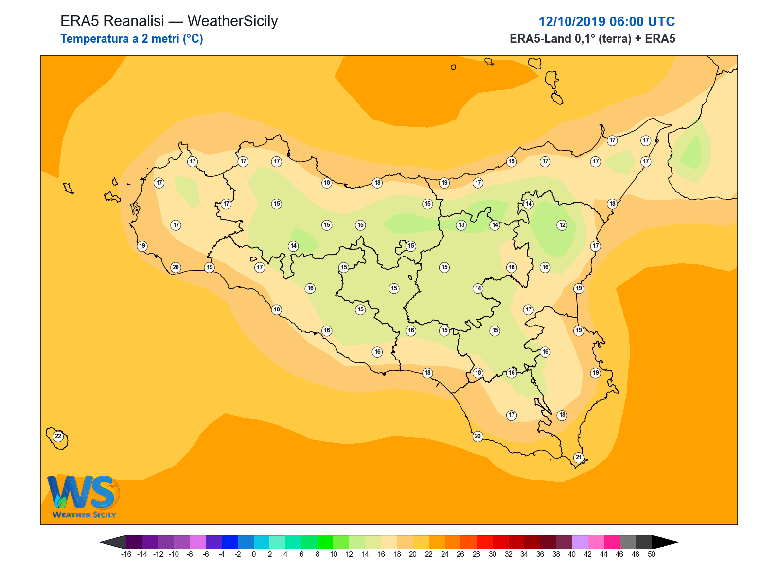 Temperatura a 2 metri · 2019101206