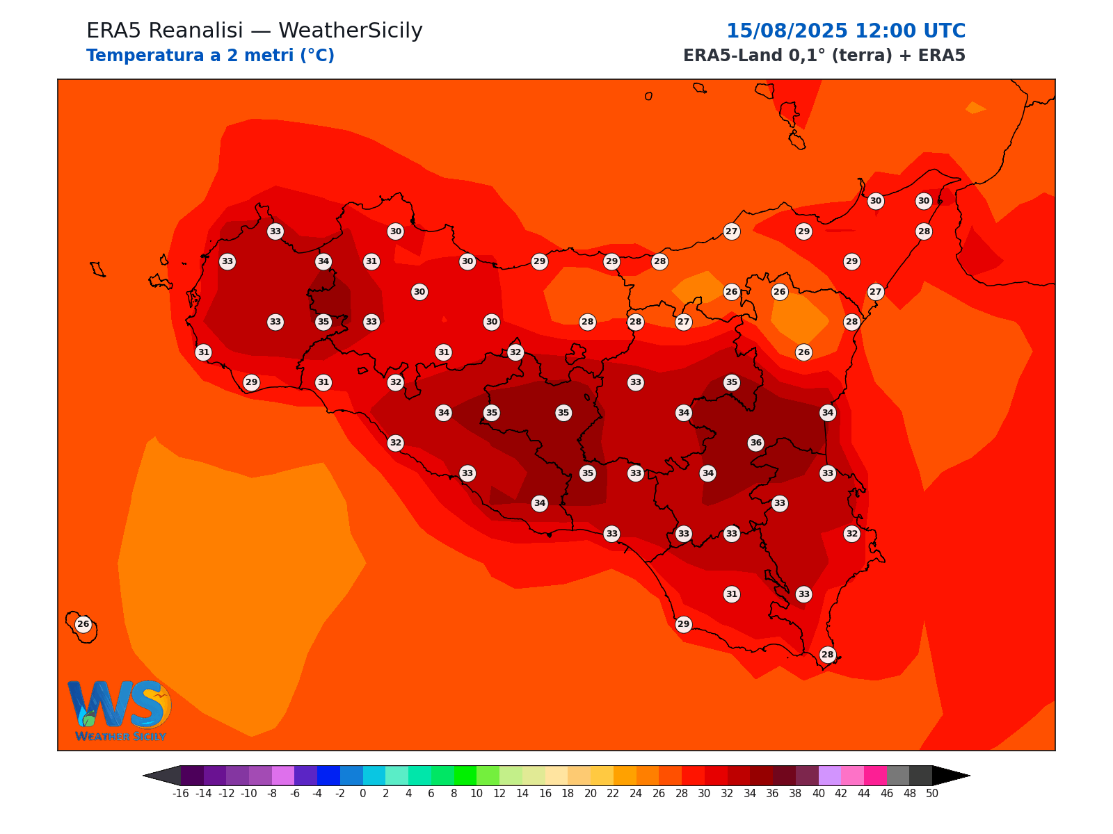 Temperatura a 2 metri · 2025081512