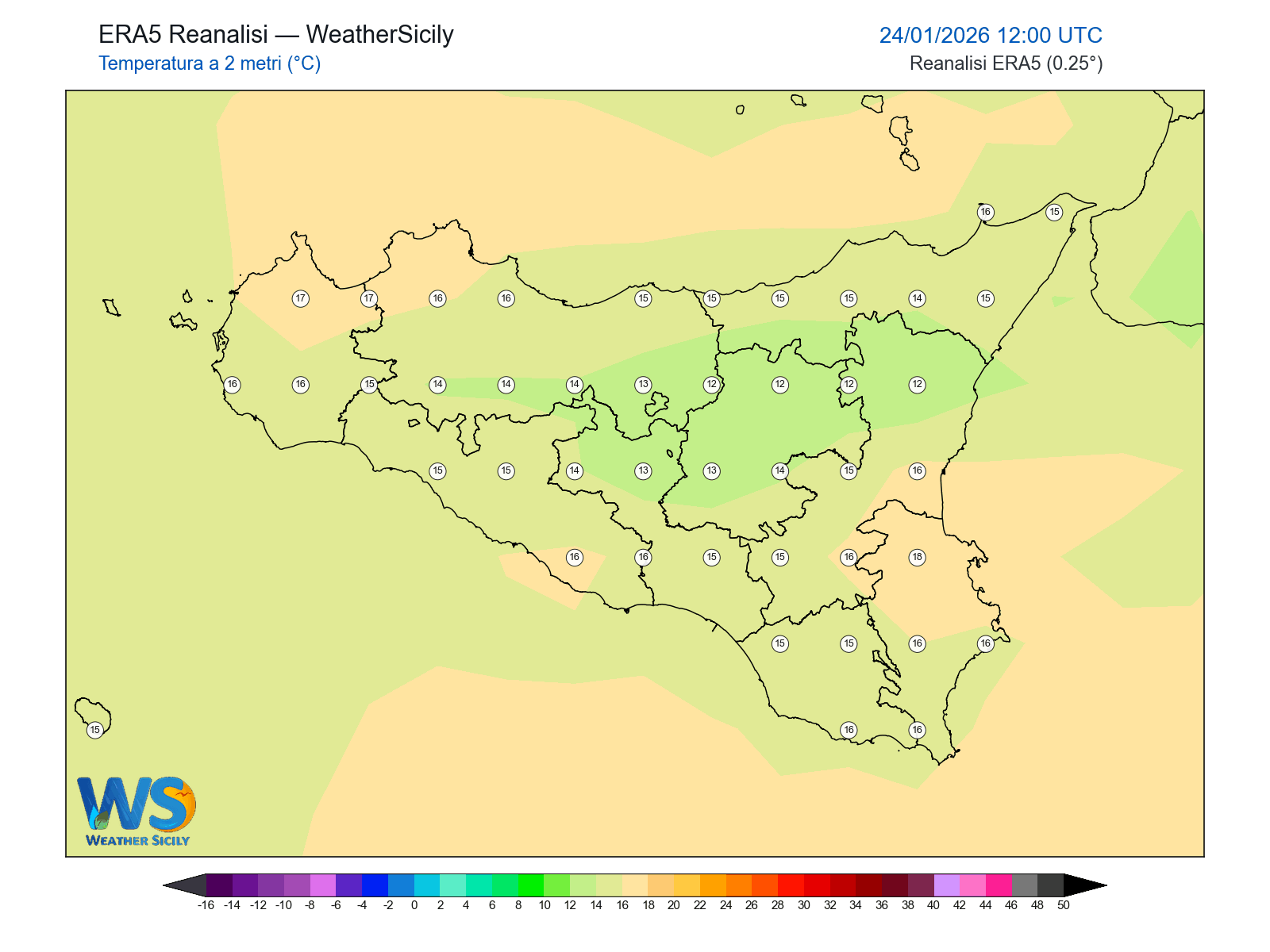 Temperatura a 2 metri · 2026012412