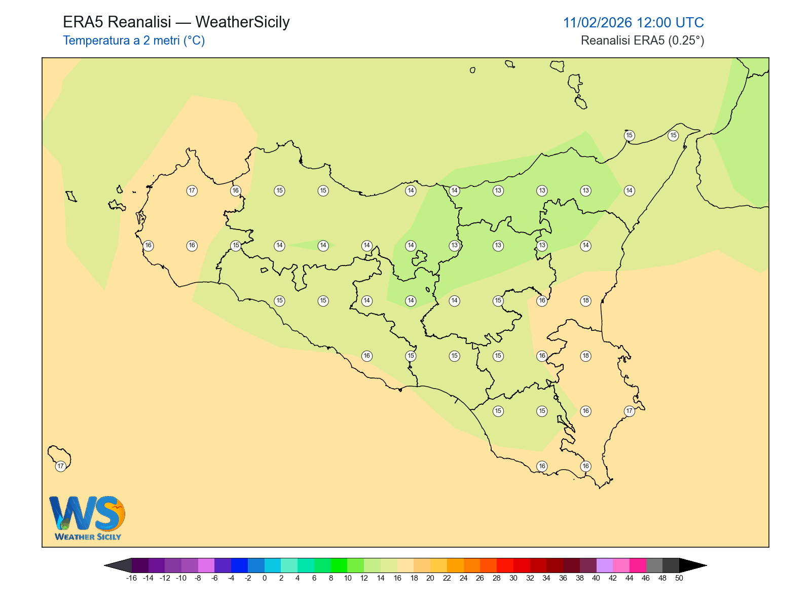 Temperatura a 2 metri · 2026021112
