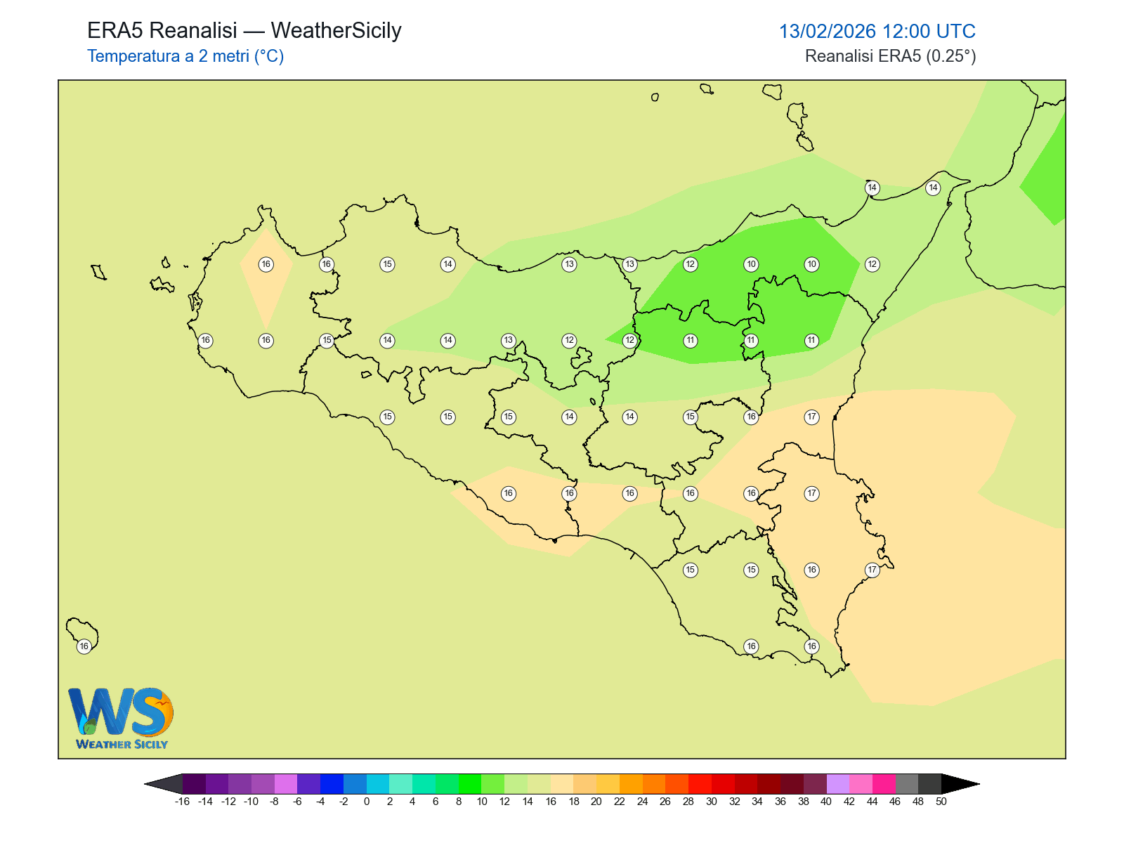 Temperatura a 2 metri · 2026021312