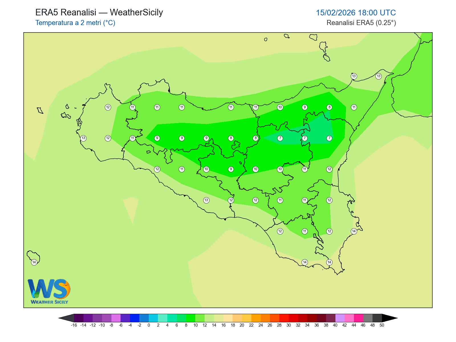 Temperatura a 2 metri · 2026021518