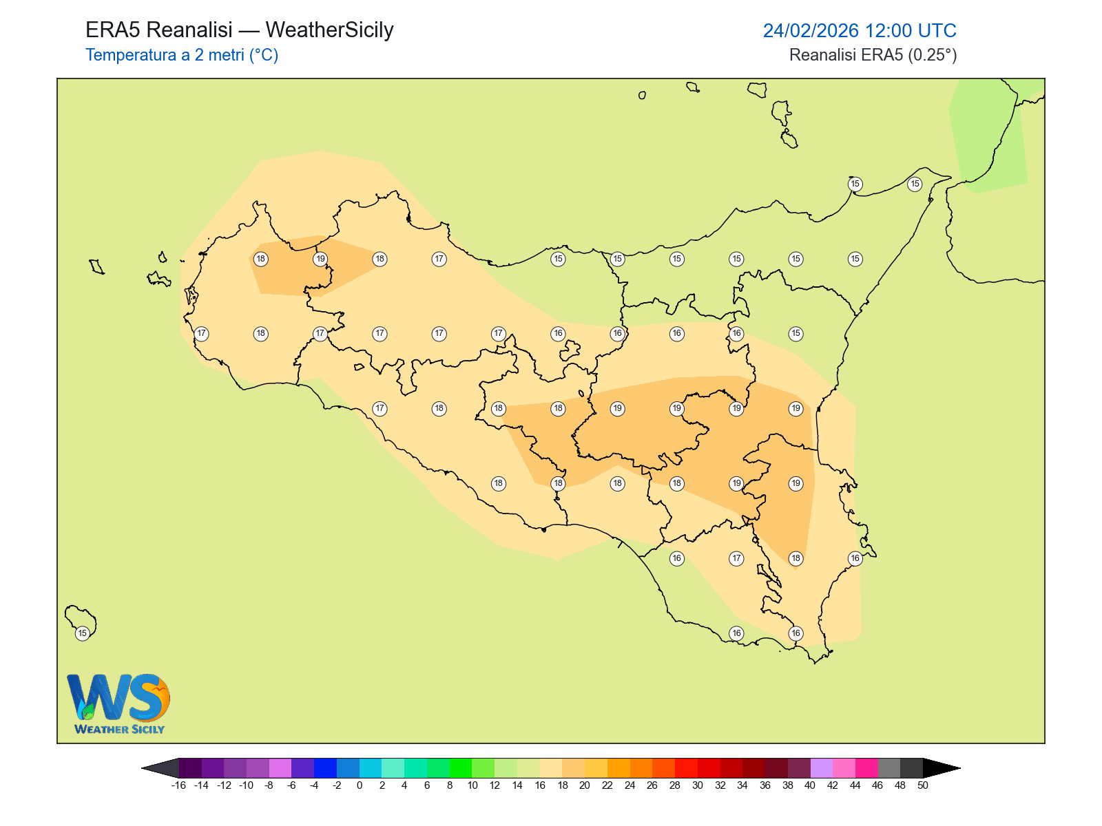 Temperatura a 2 metri · 2026022412