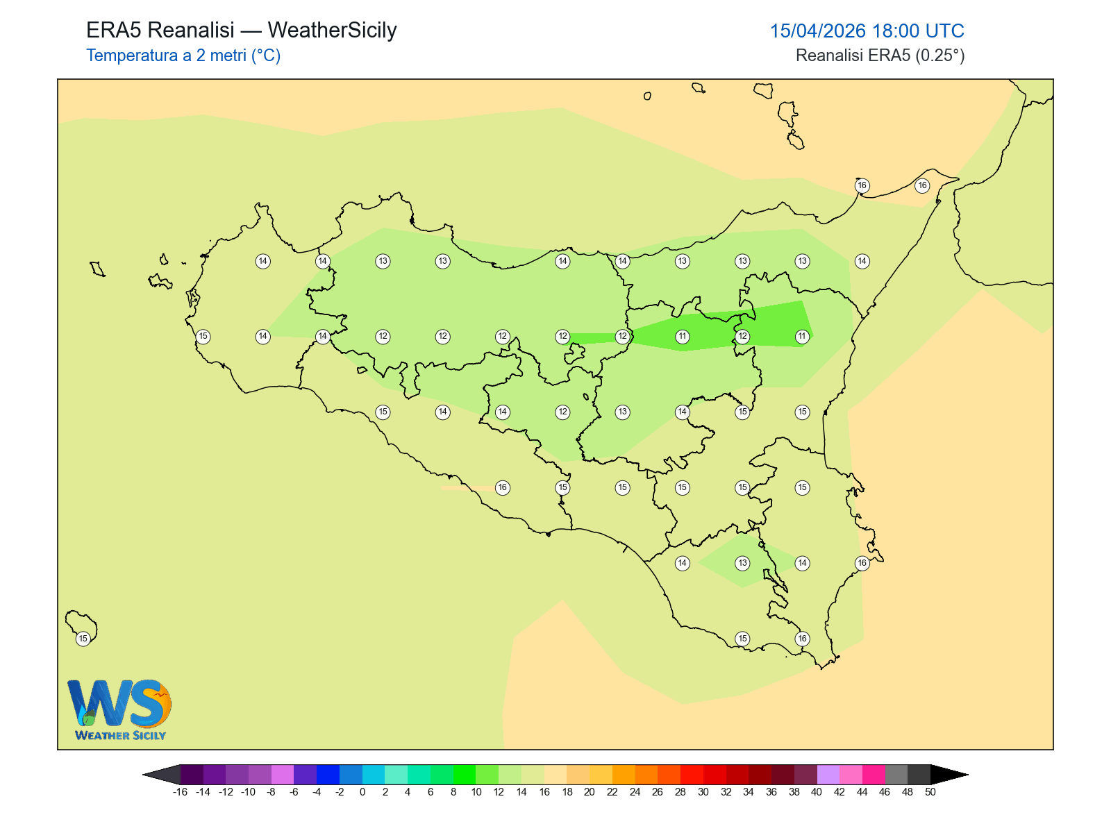 Temperatura a 2 metri · 2026041518