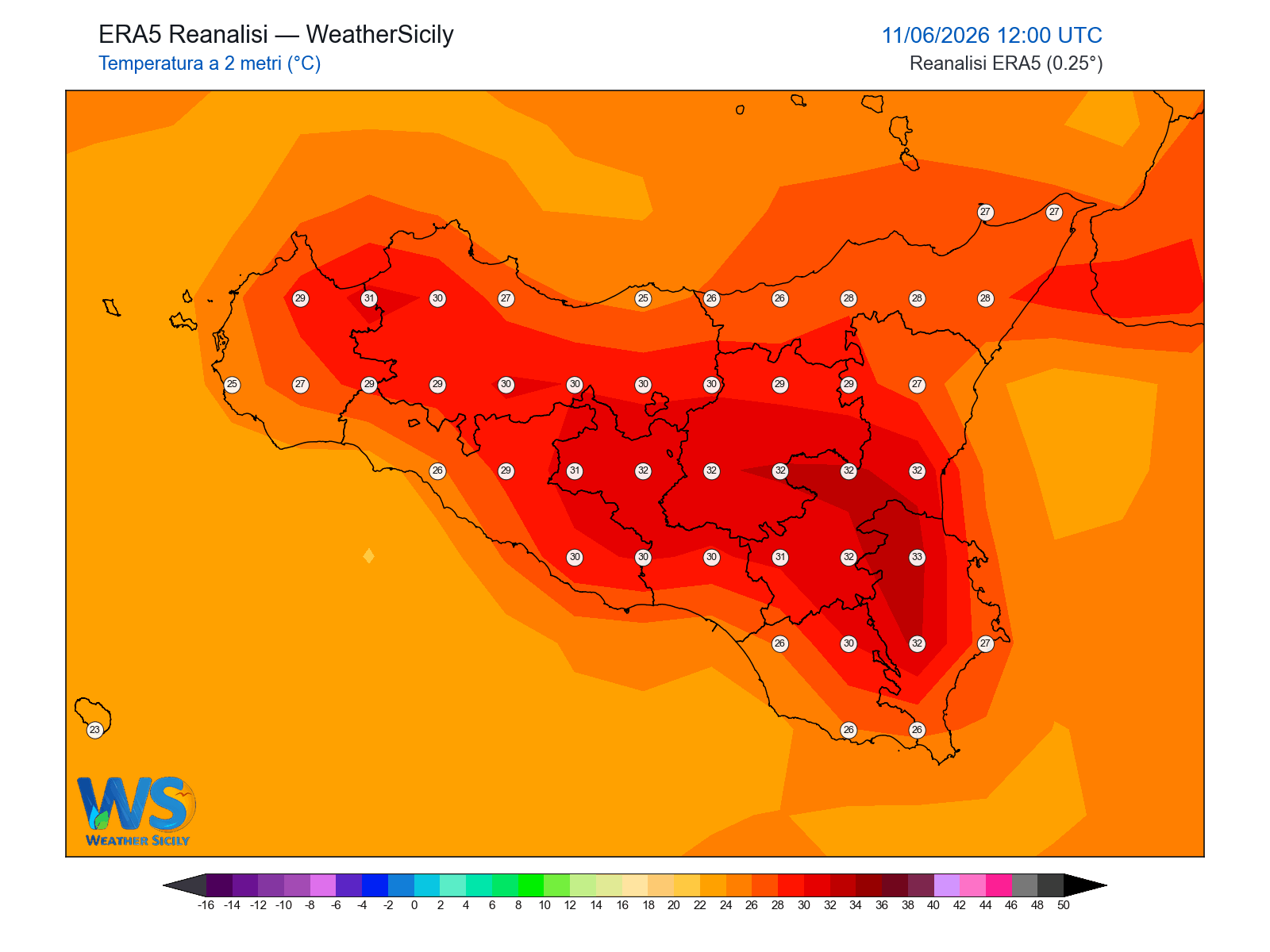 Temperatura a 2 metri · 2026061112