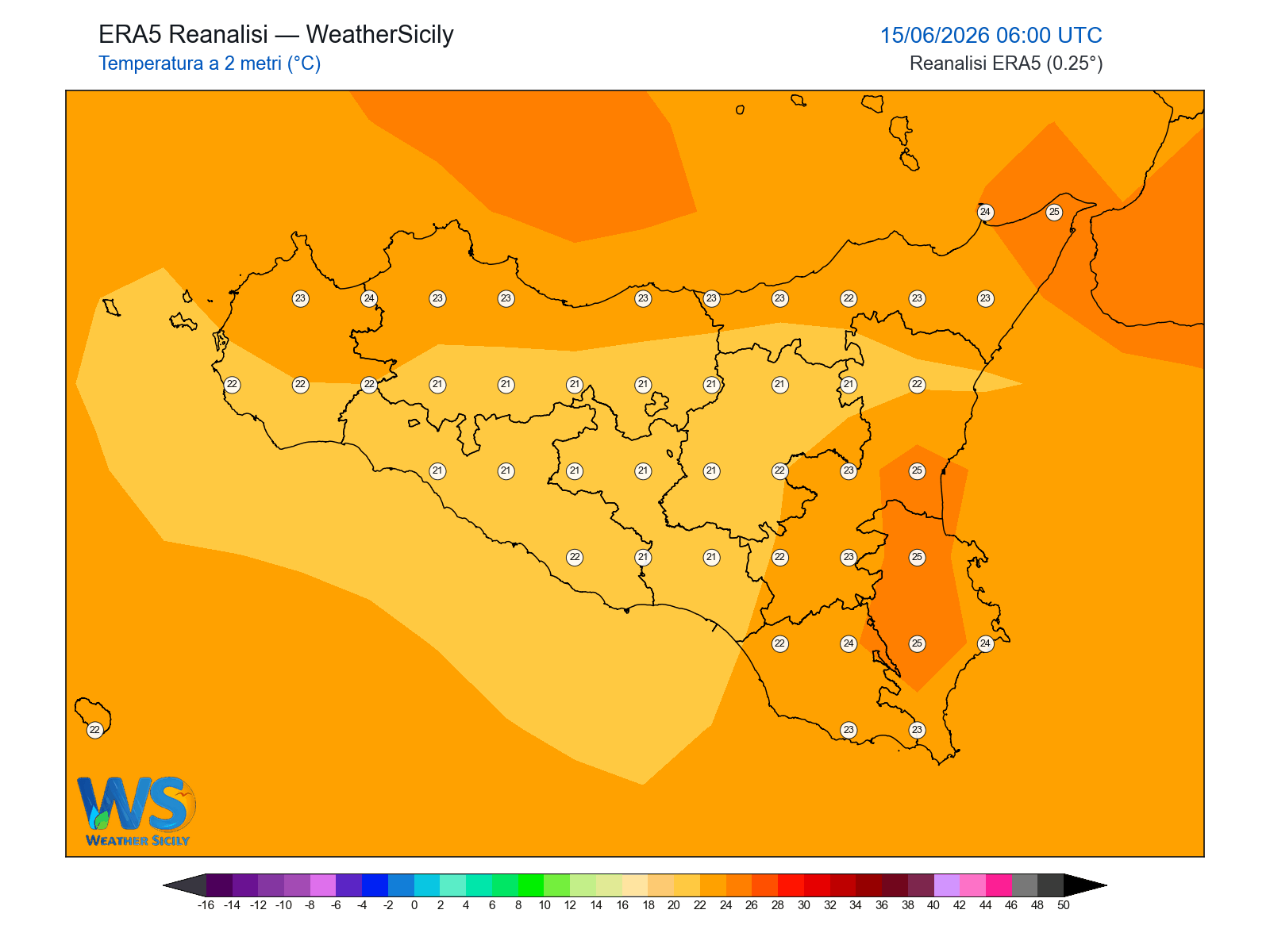 Temperatura a 2 metri · 2026061506