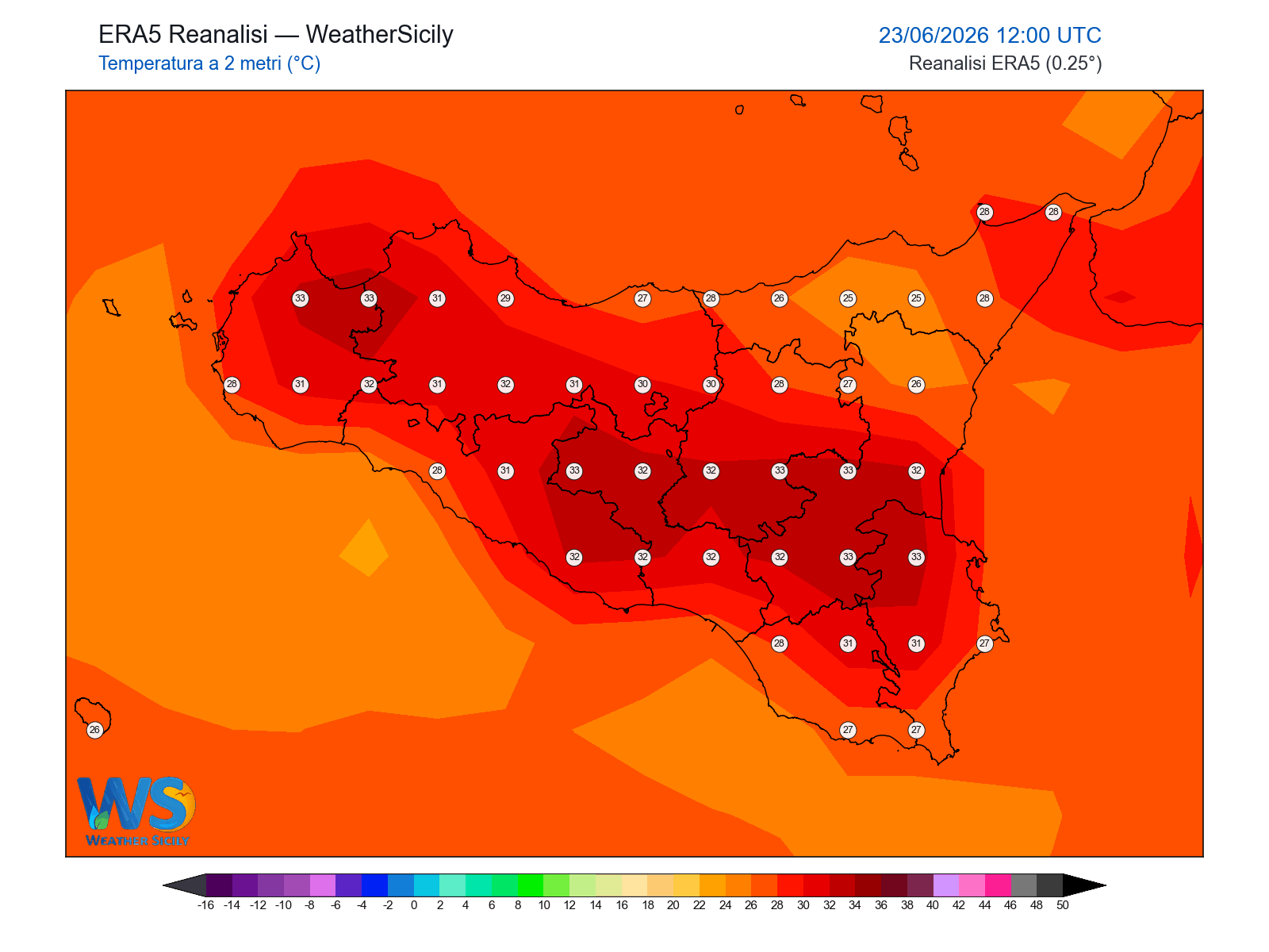 Temperatura a 2 metri · 2026062312