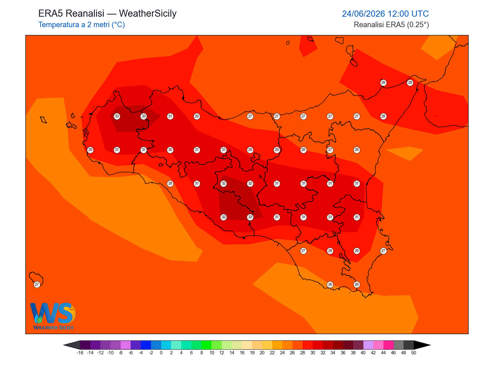 Temperatura a 2 metri · 2026062412