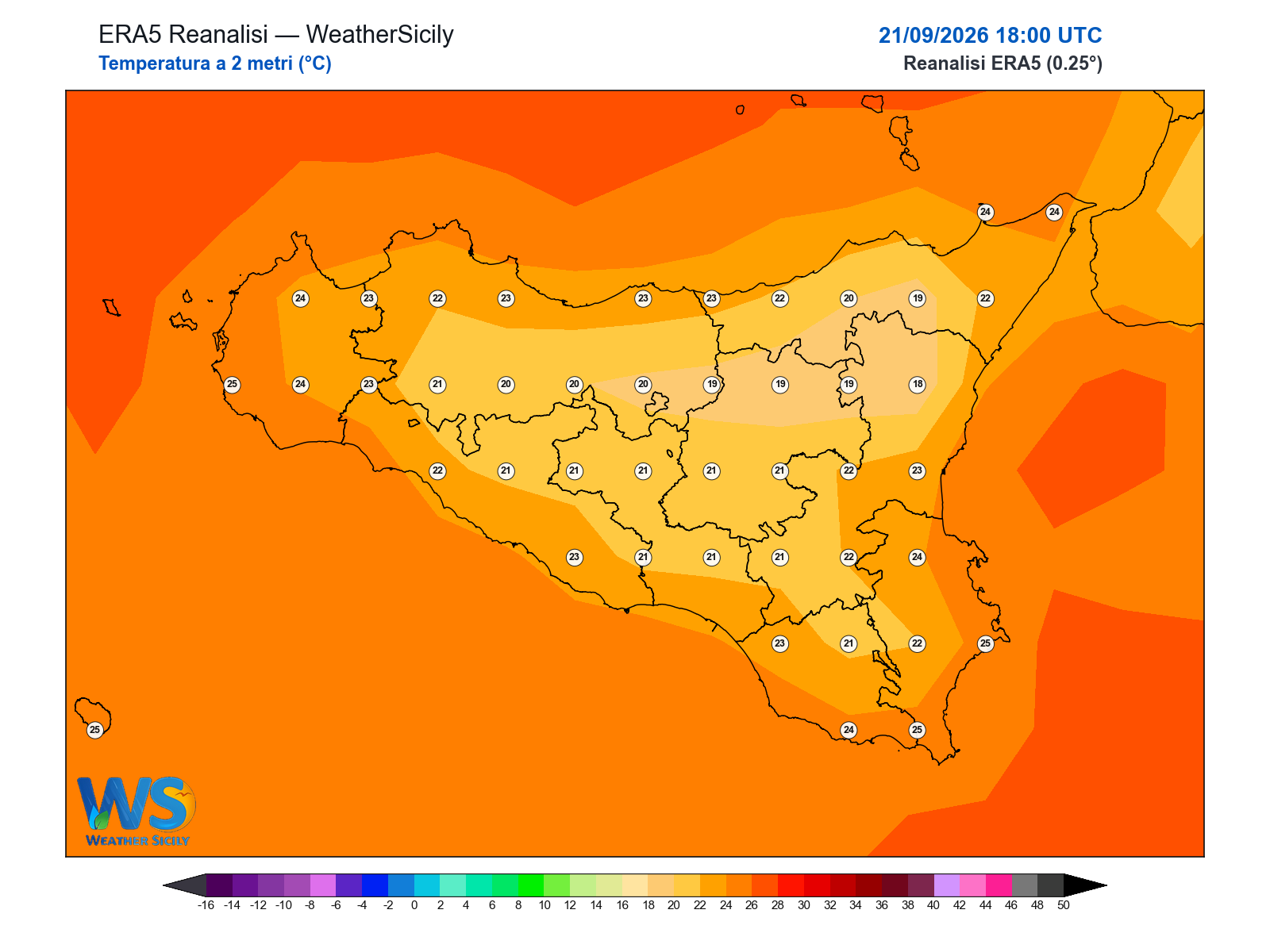 Temperatura a 2 metri · 2026092118